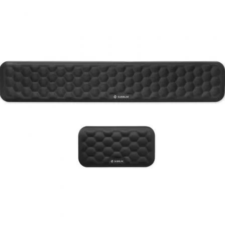 Subblim Pack de 2 Reposamuñecas Ergo Airpadding Negro Subblim Pack de 2 Reposamuñecas Ergo Airpadding Negro